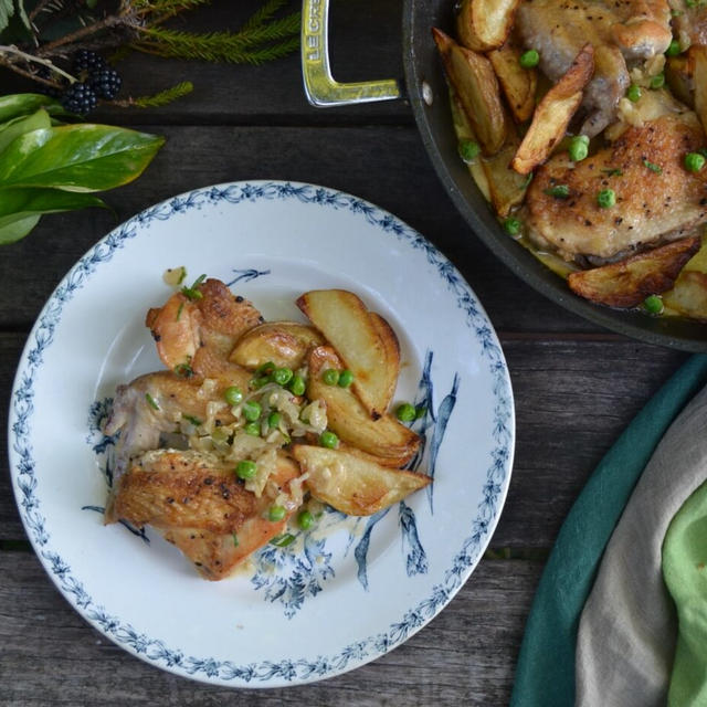 Chicken Vesuvio チキンベスビオ