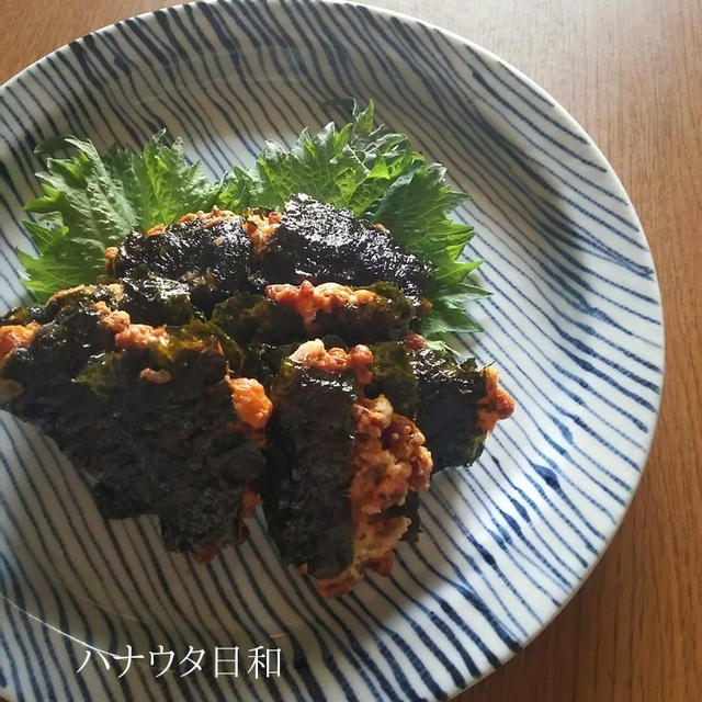 納豆の磯辺揚げ