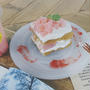 【うちカフェ】旬の桃を使って♪桃のショートケーキ
