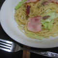 キャベツとアンチョビのパスタ