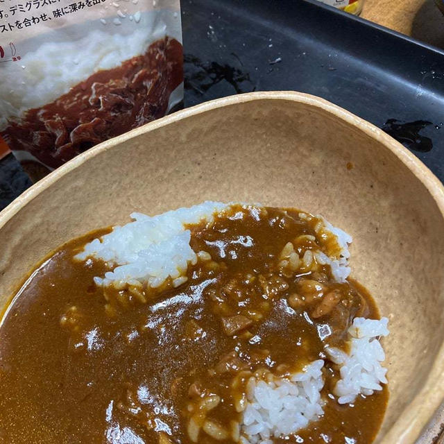 無印良品の牛すじカレー