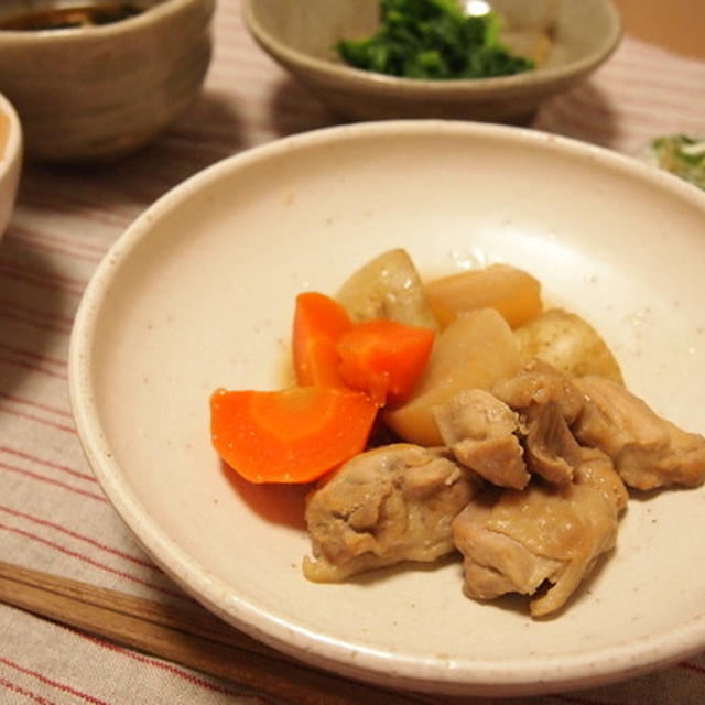 鶏と大根の煮物