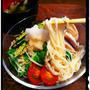 バンゴ：冷たい素麺～ボリュームは満点で♪梅酢おろしver.
