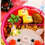 姫の幼稚園弁当＊　～ペタっとぶたちゃん～