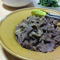 牛肉と舞茸の味噌蒸し焼き by カシェットさん
