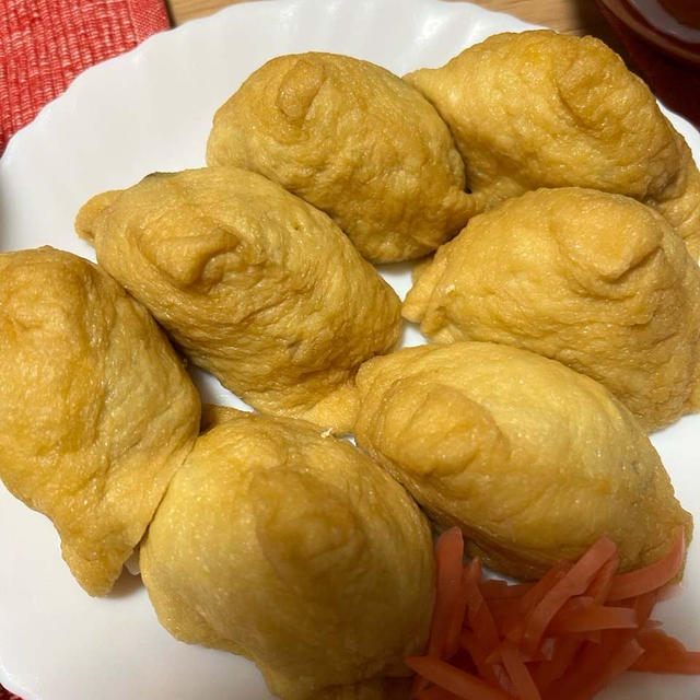 義母の作ってくれたいなり寿司