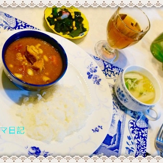 定番「チキンカレー」＆「ハンバーグ」♪