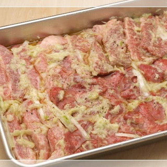 秘伝。肉のねぎ塩漬けの作り方〜