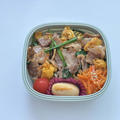 男子高生に!ワンパンでスタミナ丼弁当...間に娘のパンケーキを挟んで洗いもの減少!!