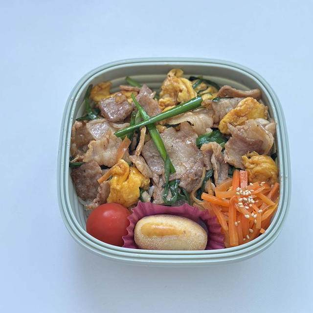 男子高生に!ワンパンでスタミナ丼弁当...間に娘のパンケーキを挟んで洗いもの減少!!