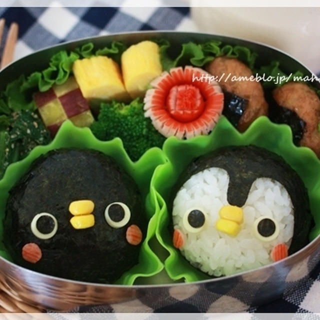 キャラ弁＊ペンギンちゃん♪