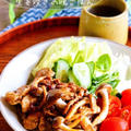 どんよりの天候にシャッキリの生姜焼きごはん