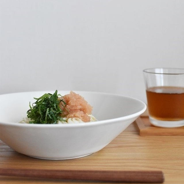 ひんやり麺「温玉たらこのぶっかけうどん」