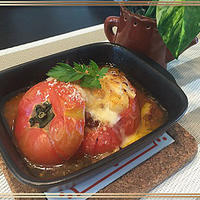 トマトのファルシ―で美味しくランチ～♪