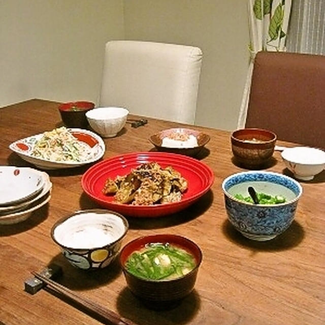 麻婆茄子とまゆちゃんのとろとろカスタードプリン
