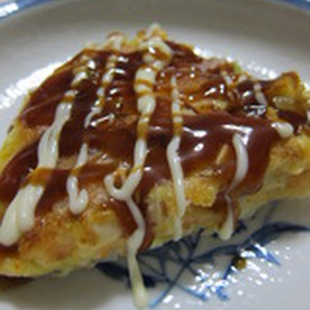 「豚玉のお好み焼き」