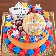 【クリリンのことかーーーっ‼︎‼︎】ドラゴンボール孫悟空のケーキ