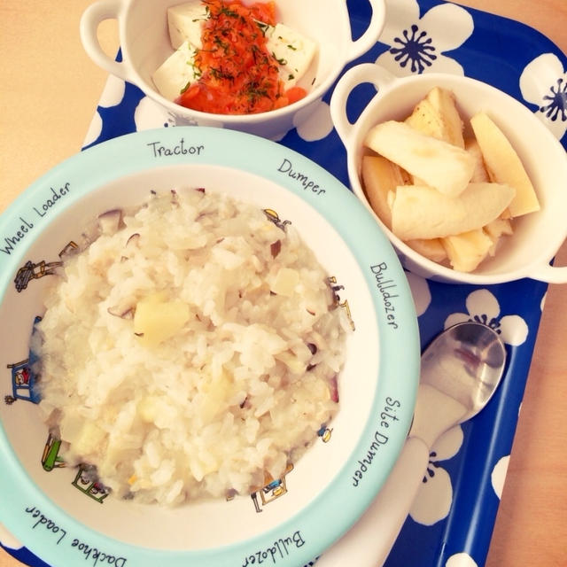 息子の朝ごはん