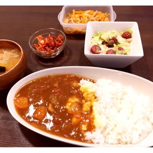 乳腺炎？！ 晩ごはん