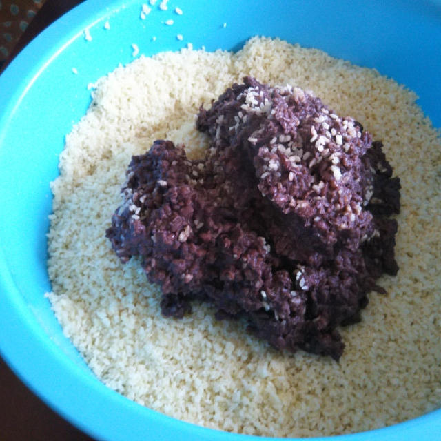 小豆味噌作りをしたよ