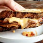 Cheesy Roast Beef Sandwichとろけるチーズローストビーフホットサンド