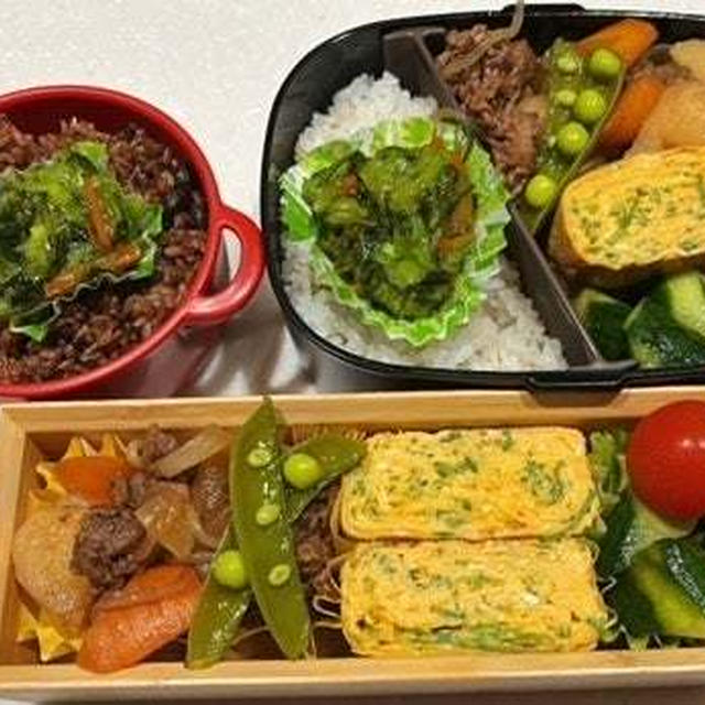 肉じゃが弁当と「ツイストスパイラルパーマ」の夫、大谷選手