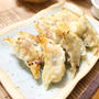手作り餃子で晩ご飯　レシピ