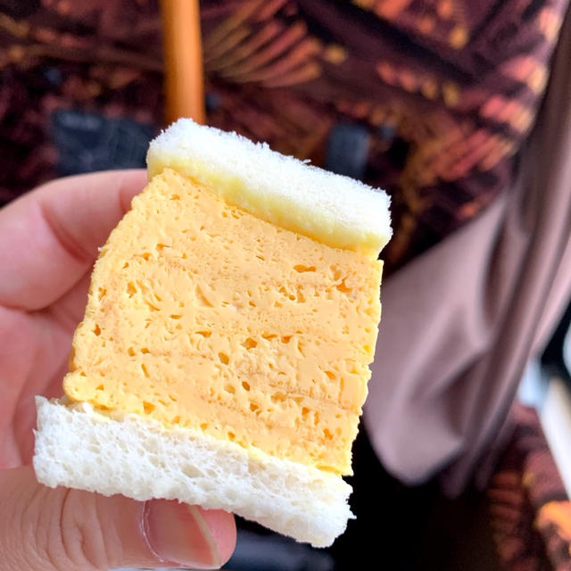 大阪、a1ベーカリーさんの厚焼き玉子サンド