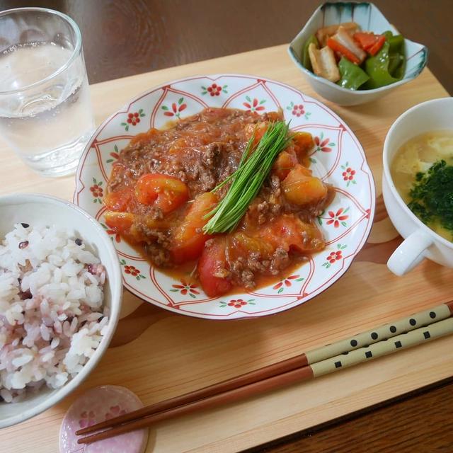 岐阜県産夏秋トマトで作る麻婆トマト