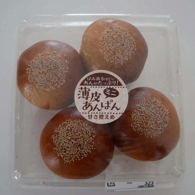 阪急オアシス薄皮あんぱん、今度はミニ！#今日のおやつはこれ