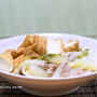 白菜の旨みしっかり「白菜と厚揚げのコトコト煮」＆「薄揚げの白葱巻き焼き」