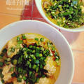 鶏団子汁麺〜ベトナム米麺ブン(Bun)＆手作りサムジャン