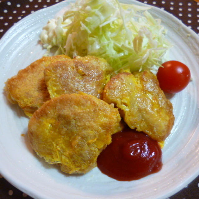 ★　ささみのカレーピカタ　★