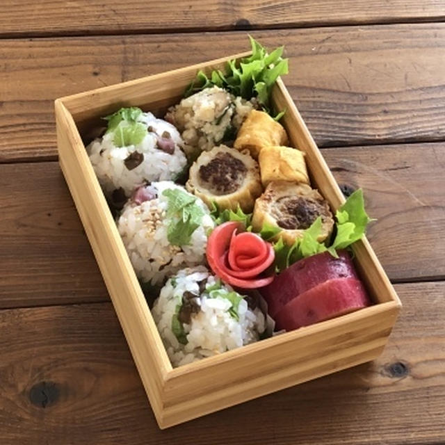 ちくわの肉詰め弁当