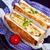 簡単朝ごはん！納豆卵焼きで和風パニーニ＊和ニーニ＊フライパンでホットサンド