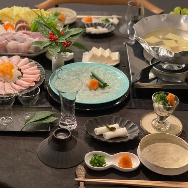 2022年最後の晩餐は、ふぐー♪ &ごあいさつ