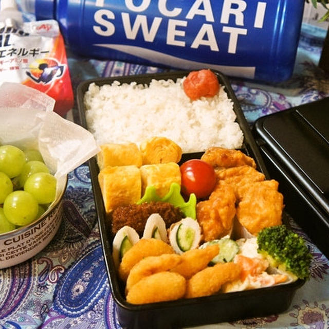 中学生男子 食べさせたいものを全て詰め込んだ部活弁当 By Happyママさん レシピブログ 料理ブログのレシピ満載