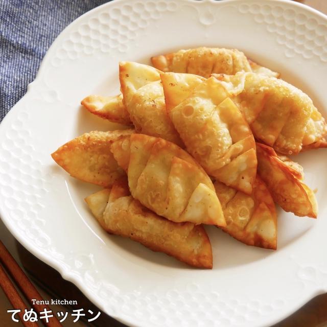 節約レシピとは思えない 美味しすぎて止まらない ツナマヨ揚げ餃子 の作り方 By てぬキッチンさん レシピブログ 料理ブログのレシピ満載