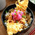 Rice Bowl with Tilapia Tempura and Grated Radishラディッシュおろしのせ白身魚の天丼