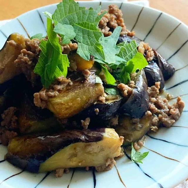 ＊楽うま＊香味野菜で食欲倍増！茄子とひき肉香味醤油炒め＊【#簡単 #楽うま #すぐでき #節約 #おうち居酒屋 #おうちごはん】