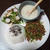 豚ひき肉と豆苗のピリ辛オイスターソース炒め