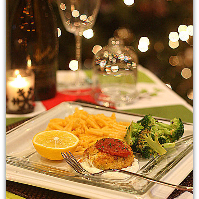 Crab Cake with Remoulade Sauce