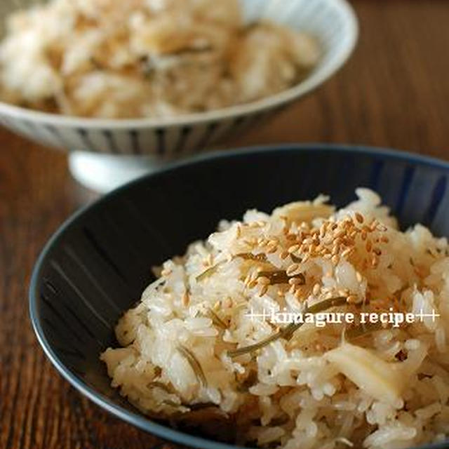 帆立の炊き込みごはん