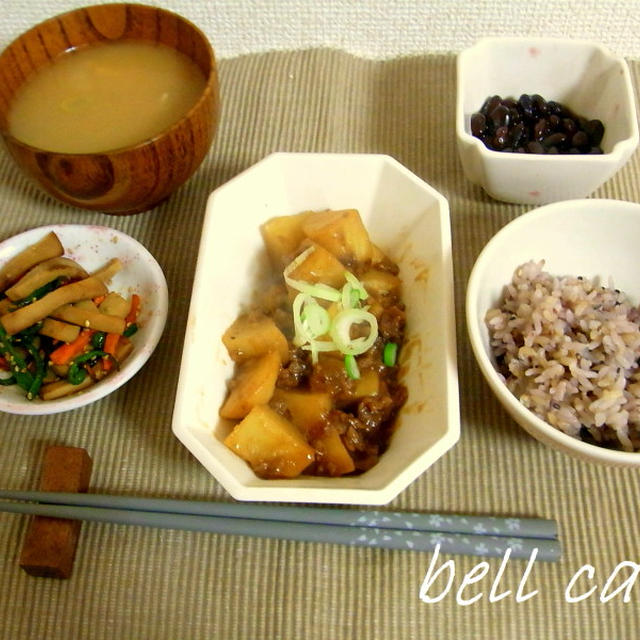 ピーマンと高野豆腐のきんぴら