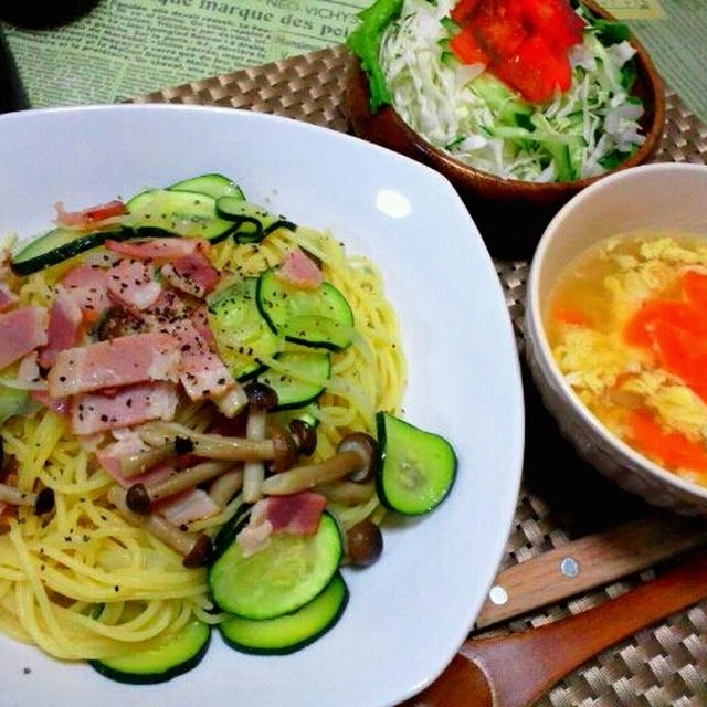 いつかの夕食☆