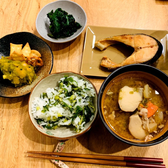 【簡単にシンプルに栄養アップご飯】菜飯