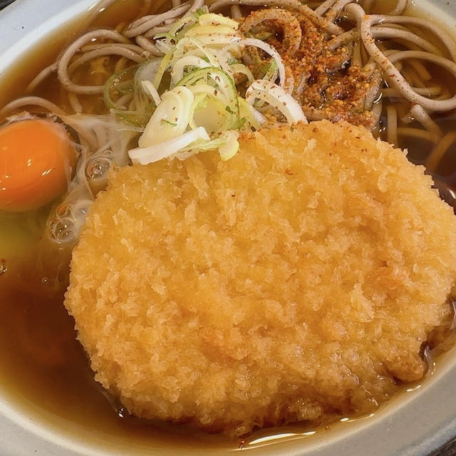 立ち蕎麦行脚「ガリレオ八兵衛のコロッケそば」