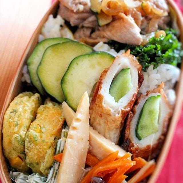 またもやおかず見えない！夫のわっぱお弁当