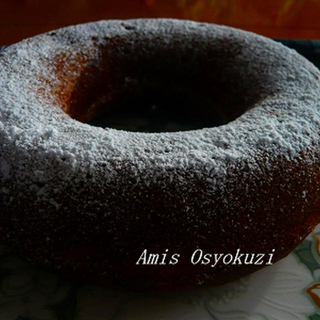 ホットケーキミックスでアップルケーキ