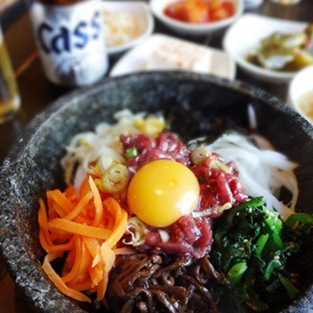 昼飲み&打合せは新大久保「トンマッコル」へ♪